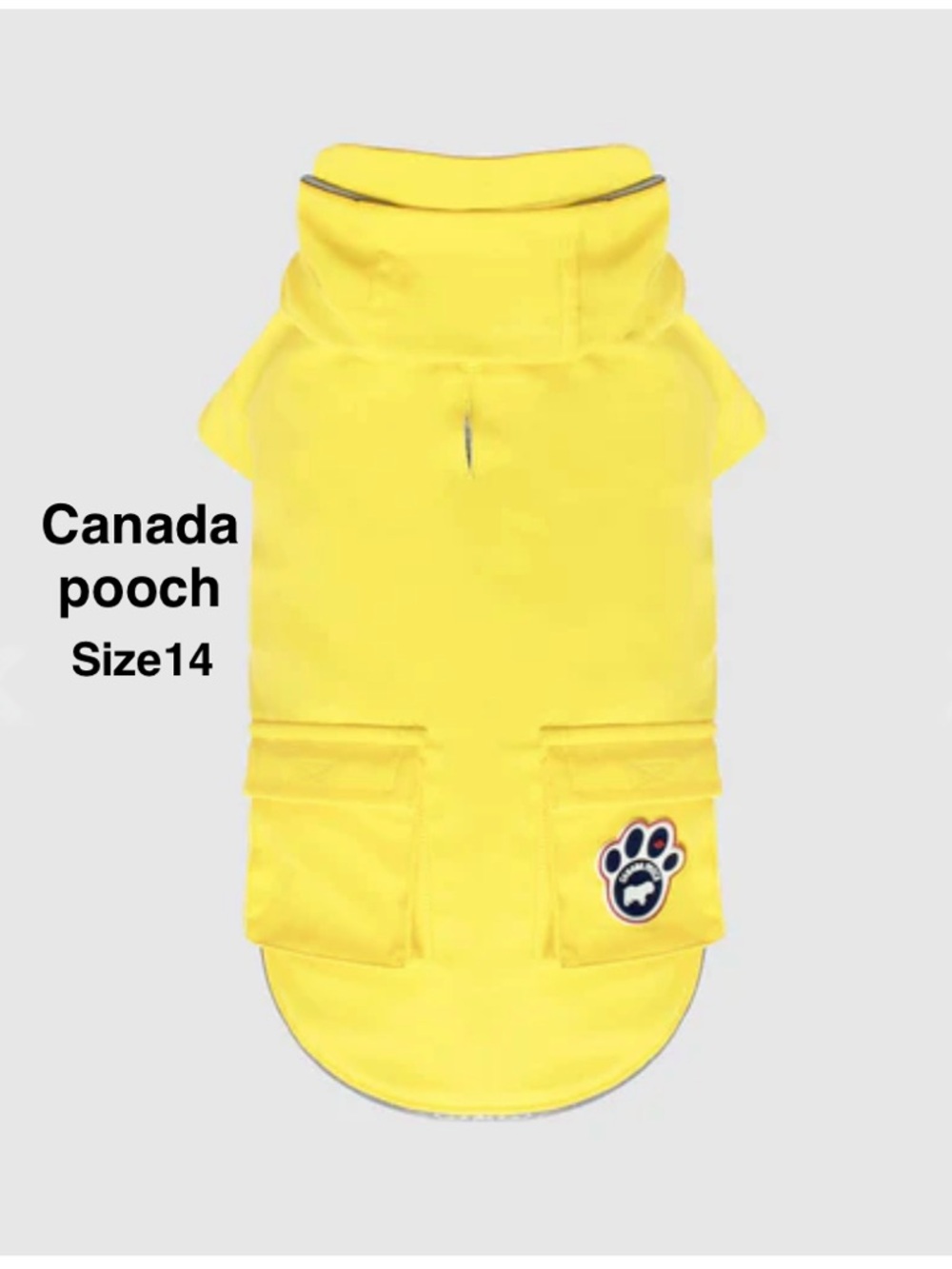 Canada Pooch Torrential Tracker Color: Yellow Size 14 cleaned ⭐️⭐️⭐️⭐️